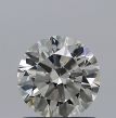 0.80 Carat Round J SI2 EX VG GIA Natural Diamond