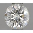 0.55 Carat Round H VVS2 EX IGI Natural Diamond