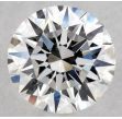 0.5 Carat Round E VVS1 EX GIA Natural Diamond