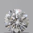 0.55 Carat Round F SI1 EX GIA Natural Diamond