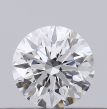 0.26 Carat Round D VS2 EX GIA Natural Diamond