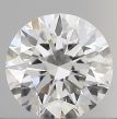 0.40 Carat Round F VVS2 EX GIA Natural Diamond