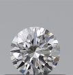 0.3 Carat Round D VVS1 EX IGI Natural Diamond