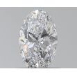 0.5 Carat Oval D VS2 - EX GD GIA Natural Diamond