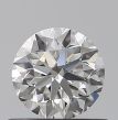 0.50 Carat Round H VVS2 VG EX GIA Natural Diamond