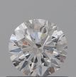 0.55 Carat Round D VS2 EX VG GIA Natural Diamond