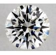 0.56 Carat Round H VVS1 EX GIA Natural Diamond