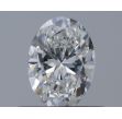 0.5 Carat Oval E VS1 - EX VG GIA Natural Diamond