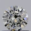 0.50 Carat Round J VS1 VG EX GIA Natural Diamond