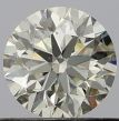 0.5 Carat Round I SI1 EX GIA Natural Diamond