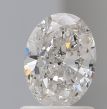 0.90 Carat Oval I SI2 - EX VG GIA Natural Diamond