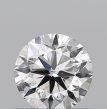 0.52 Carat Round D VS2 EX VG GIA Natural Diamond