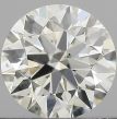 0.5 Carat Round H VS2 EX VG IGI Natural Diamond