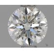 0.56 Carat Round I VVS2 EX GIA Natural Diamond