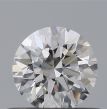 0.45 Carat Round E VVS1 EX GIA Natural Diamond