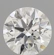 0.35 Carat Round G VVS2 EX GIA Natural Diamond