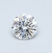 0.41 Carat Round D VS2 VG EX GIA Natural Diamond