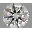 0.49 Carat Round G VVS1 EX GIA Natural Diamond