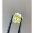 1.0 Carat Cushion Modified Light Yellow SI1 - EX GD GIA Natural Diamond