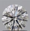 0.7 Carat Round H SI1 EX GIA Natural Diamond