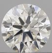 0.5 Carat Round H VVS2 EX IGI Natural Diamond