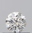 0.31 Carat Round G VVS2 EX GIA Natural Diamond