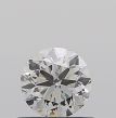 0.50 Carat Round H SI1 G EX VG GIA Natural Diamond