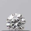 0.18 Carat Round D VVS1 EX GIA Natural Diamond