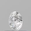 0.35 Carat Round E VVS2 EX GIA Natural Diamond