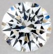 0.23 Carat Round F VVS1 EX GIA Natural Diamond