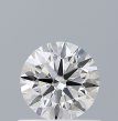 0.54 Carat Round E VS1 EX GIA Natural Diamond