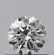 0.40 Carat Round H VS1 VG EX GIA Natural Diamond