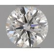 0.35 Carat Round H VVS1 EX GIA Natural Diamond