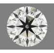 1.00 Carat Round K SI1 G EX VG GIA Natural Diamond