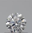 0.37 Carat Round E SI1 EX GIA Natural Diamond