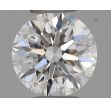 0.27 Carat Round F VS1 EX GIA Natural Diamond