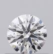 0.4 Carat Round D VS1 EX GIA Natural Diamond