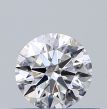 0.43 Carat Round D VVS1 EX GIA Natural Diamond