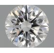 0.5 Carat Round F IF EX GIA Natural Diamond