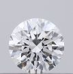 0.26 Carat Round D VS2 EX GIA Natural Diamond