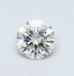 0.48 Carat Round H VS2 EX GIA Natural Diamond