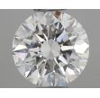 0.56 Carat Round G VVS1 EX IGI Natural Diamond