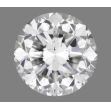 1.00 Carat Round E SI1 G EX GIA Natural Diamond