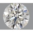 0.50 Carat Round H SI1 G EX GIA Natural Diamond