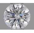 0.20 Carat Round D VVS2 EX VG GIA Natural Diamond