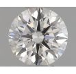 0.35 Carat Round G VVS1 EX IGI Natural Diamond