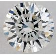 0.56 Carat Round F VVS2 EX GIA Natural Diamond