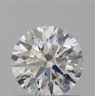 0.60 Carat Round E VS2 EX GIA Natural Diamond