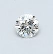 0.39 Carat Round F SI1 VG EX GIA Natural Diamond