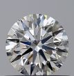 0.61 Carat Round H VS2 EX GIA Natural Diamond